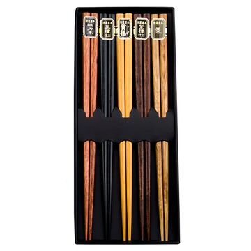 田中箸店 天然竹筷組 225mm  5雙筷子  木質  1組