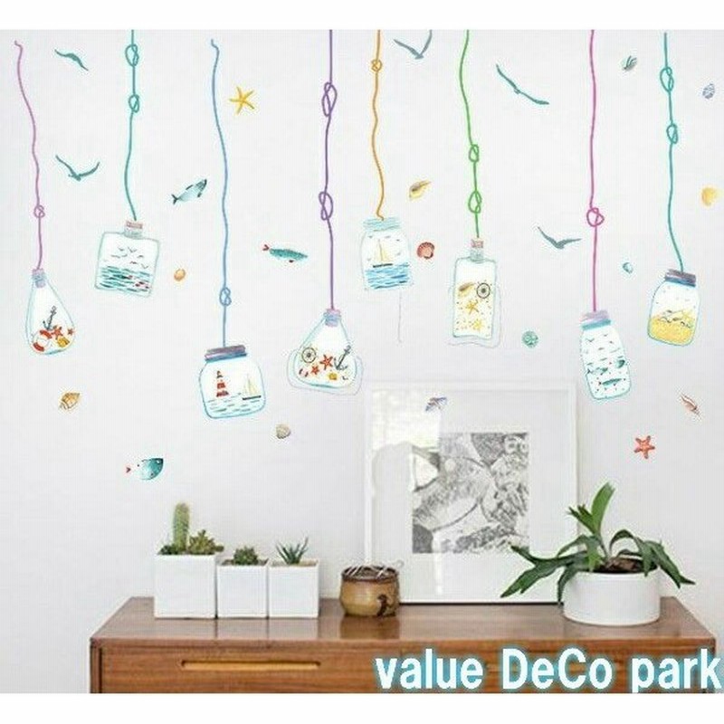 ウォールステッカー 子供部屋 窓 海 魚 おしゃれ トイレ ステッカー 南国 ビーチ 砂浜 夏 カフェ モダン 男の子 女の子 壁紙 シール インテリア ガラス Vr 通販 Lineポイント最大0 5 Get Lineショッピング
