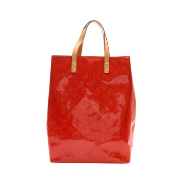 LOUIS VUITTON LV 路易威登  Reade MM 手提包 紅色 漆皮 M91086 【二手名牌BRAND OFF】