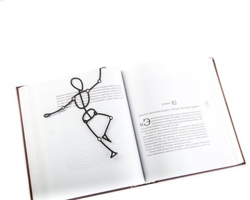 獨特的書籤閱讀模型//送給閱讀畫家的禮物/免費送貨