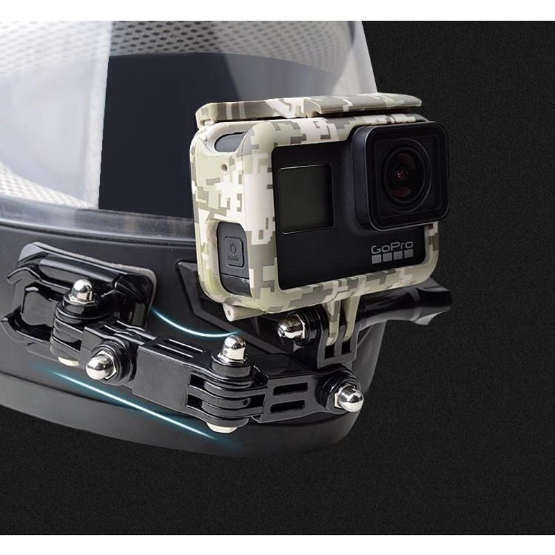 アクションカム GoPro ゴープロ Hero用 バイク オートバイ ヘルメット