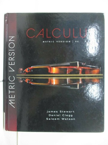 【書寶二手書T1／大學理工醫_ZNH】Calculus, Metric Edition_James Stewart (McMaster University);Saleem (California State University Watson L