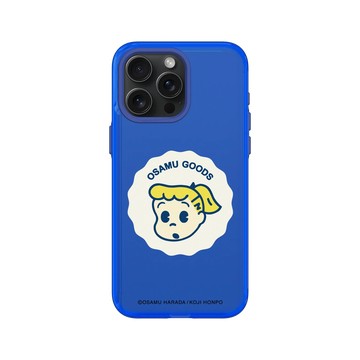 iPhone 15 Pro Max Clear 激光藍 - OSAMU GOODS - 經典復古系列-Jill