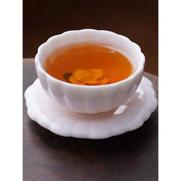 粉色女士主人杯單杯陶瓷茶具茶杯家用陶瓷花茶杯花瓣品茗杯禮盒裝