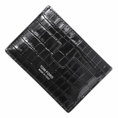 トムフォード TOM FORD カードケース マネークリップ ブラック トムフォード TOM FORD カードケース マネークリップ ブラック