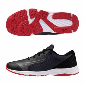 MIZUNO 美津濃 慢跑鞋 女鞋 大童 運動鞋 緩震 SPEED STUDS 黑 K1GC242509