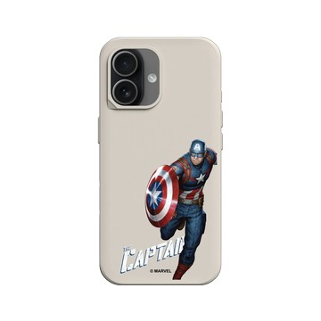 iPhone 17 SolidX 貝殼灰 - 迪士尼-漫威 Marvel - 美國隊長-準備任務