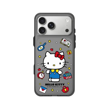 iPhone 17 Pro Max Clear (相機按鈕) 酷墨灰 - 三麗鷗-Hello Kitty - 生活小物