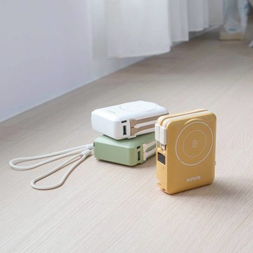 10000mAh 9in1自帶AC萬用防爆行動電源 KPB-2656 白色