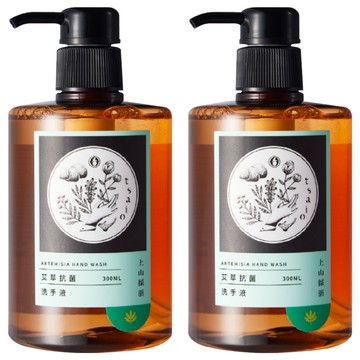 tsaio 上山採藥 艾草抗菌洗手液 溫和清潔 保濕潤澤 300ml  2瓶