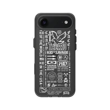 iPhone Air Clear (相機按鈕) 酷墨灰 - KID - 周年精選圖像集合