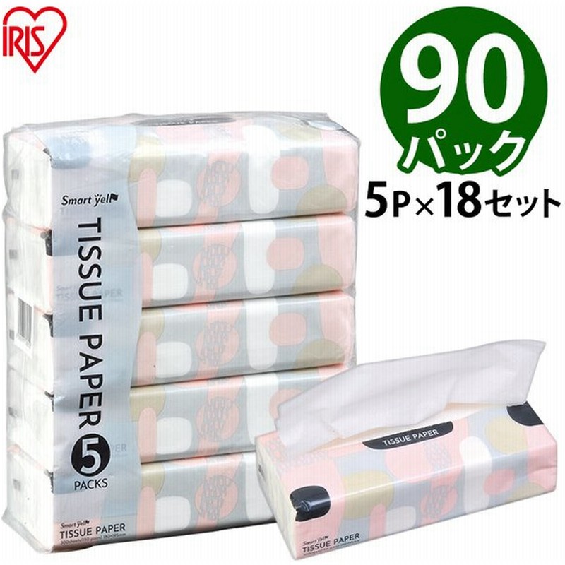 18個セット ティッシュ 5パック ソフトパックティッシュ ティッシュペーパー スマートエール 伊藤忠紙パルプ まとめ買い 5個入り 18個セット 通販 Lineポイント最大0 5 Get Lineショッピング