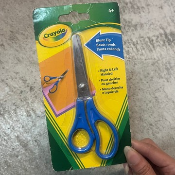 (沐沐屋) 美國Crayola 繪兒樂 兒童圓頭安全剪刀 693009*
