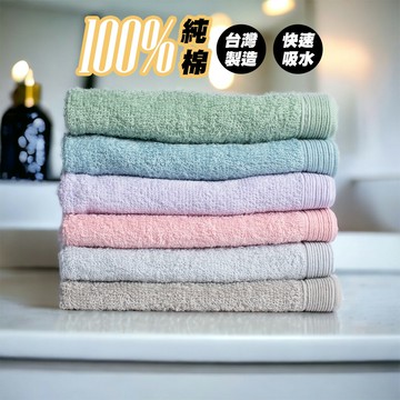 MIT儂儂純棉超細柔吸水方巾-no【QIDINA】