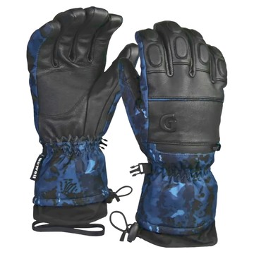 WELL FIT 威飛客 男款滑雪手套 HYDRO-TEX防水透氣  XL  深灰迷彩  1雙