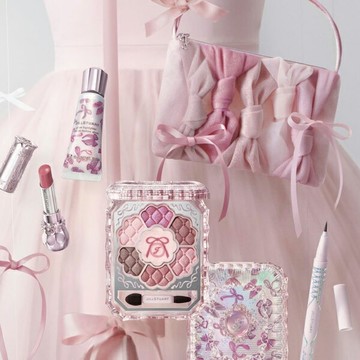 【日本限定】JILL STUART 2025 聖誕節禮盒套組 眼影盤/唇膏/腮紅液/眼線