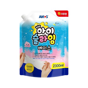 AMOS 阿摩司 史萊姆原料 2300ml  多色  1包