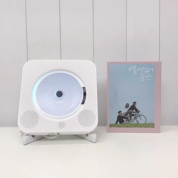 壁掛式CD/DVD播放器 CD播放機壁掛式藍牙專輯復古DVD播放器家用vcd學習復讀機胎教便攜『XY21743』