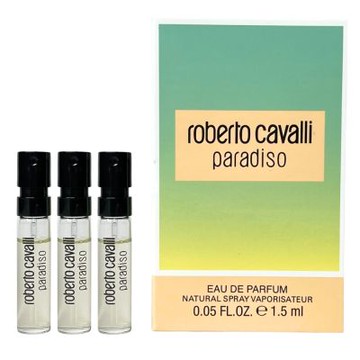ROBERTO CAVALLI paradiso 天堂女性淡香精 1.5ml 針管 X3入組
