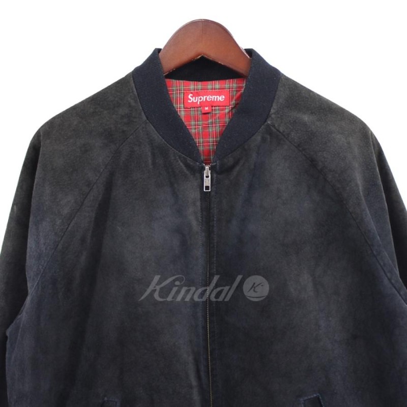 61cmsupreme 12ss Suede Bomber Jacket