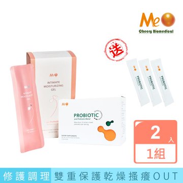 采麗生醫 MeO私密美白益菌保養凝膠 3ml/3入+MeO P-19全方位益生菌 30包/盒