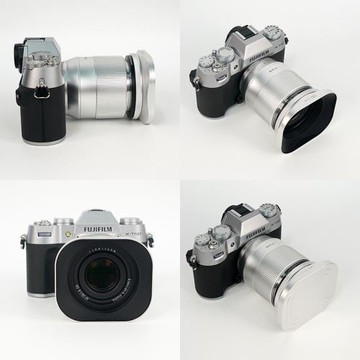 復古方形遮光罩適用于富士35ｍｍF2銘匠56/35mm鏡頭適馬62mm遮光