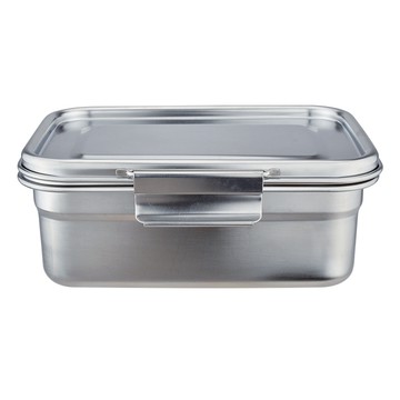 PLUS PERFECT 理想 極緻316不銹鋼保鮮盒  不鏽鋼 銀色  1個