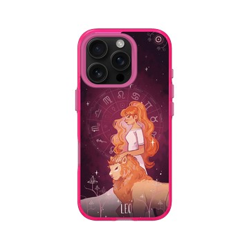 iPhone 16 Pro Clear 粉漾桃 - Ludmilacerafoce - 獅子座