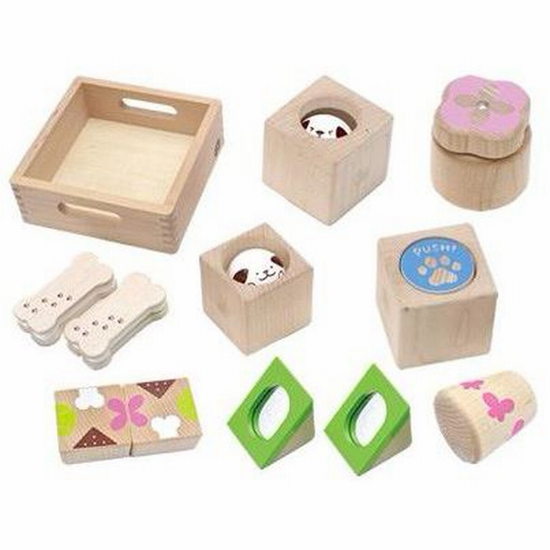 正規品 積木 ウッディプッディ はじめての音つみ木 こいぬの
