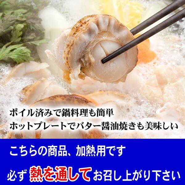 ホタテ貝柱 むき身　ボイル冷凍　800g（調理用）茹でほたて貝柱。帆立を水蒸気加熱、帆立貝柱。北海道グルメ