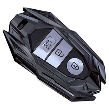 CRONICLE Kia A型金屬鑰匙殼  CRONIC401  灰色