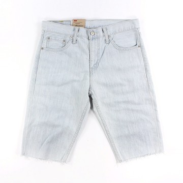 美國百分百【全新真品】Levis 511 牛仔 短褲 五分褲 牛仔褲 單寧 修身 淡藍 28 29 30腰 F576