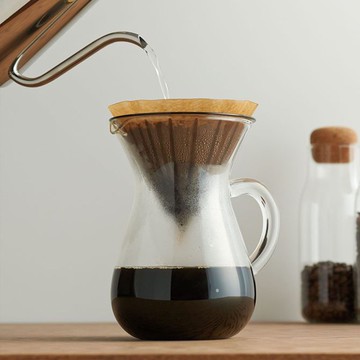 【送日製濾紙】日本KINTO SCS手沖咖啡壺組(300ml)-濾紙