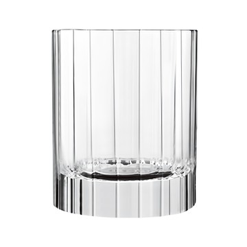 Luigi Bormioli 無鉛水晶直線條洛克杯 - 255ml 義大利製  透明色  1組