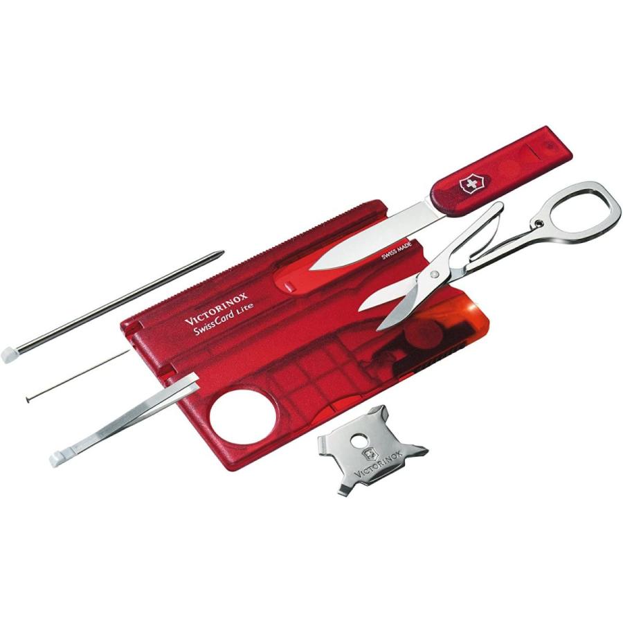 Victorinox Swisscard Lite Pocket Tool, Ruby