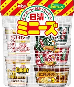 日清食品 日清ミニーズ [東] 1パック5食入り 205G×6パック