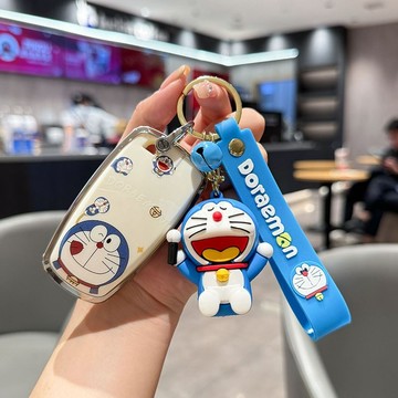 【哆啦a夢】FORD 鑰匙套 focus mk4 鑰匙套 叮噹貓 KUGA MK3 鑰匙圈 ford focus 鑰匙