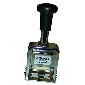 【文具通】KW-triO 堡勝 六位數自動號碼機 20600 L5050007【APP滿額下單4%點數(單一帳號最高1000點)】7/31止
