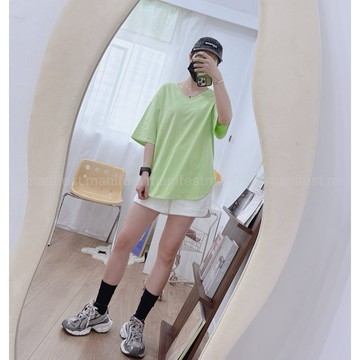 MANIFEST 正韓下圓弧長版上衣 新品