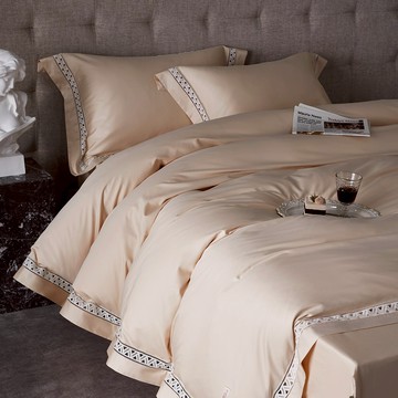 【青鳥家居】薄被套 益生菌埃及棉薄被套/4色  #雙人 特大 法式蕾絲 被套 純棉被套