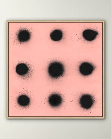 Spray Dots 1' Digital Print Wall Art by Elisso