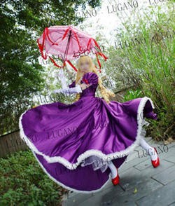 東方project ☆東方妖々夢 八雲紫風 コスプレ衣装 cosplay