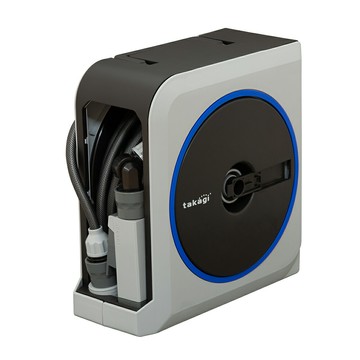 TAKAGI水管車RM1220GY7 20m 灑水澆花 園藝澆水 家用洗車 寵物清潔 窗戶清洗 居家掃除