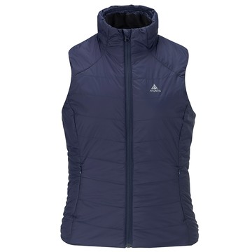 女款石墨烯背心(A1VE2509W深藍/石墨烯/保暖背心/樂遊戶外/保暖舒適)