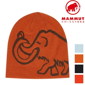 Mammut 長毛象 Logo Beanie Reversible 正反兩用針織帽 1191-02340