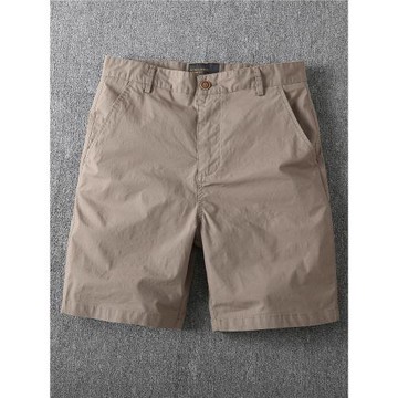 夏季輕盈透氣薄款戶外速干休閑短褲男運動修身青年百搭中褲四分褲