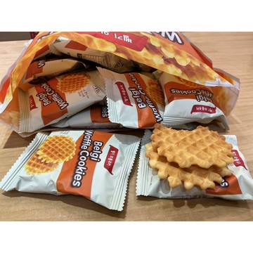 韓國🇰🇷迷你比利時格子鬆餅餅乾 ｜Waffle Cookies｜下午茶 點心 散裝拆賣一包15元