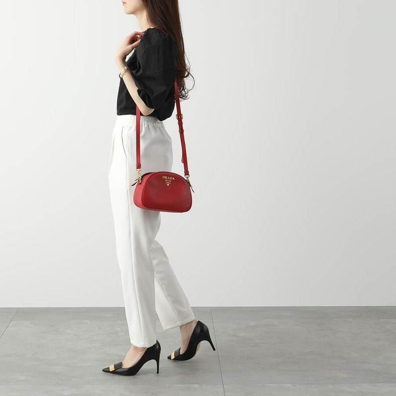 プラダ 1BH130 レザーショルダーバッグ プラダ PRADA 1BH130 2BBE F0EOO ショルダーバッグ レディース