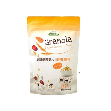 統一生機脆穀優果麥片-經典優果240g