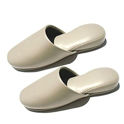 TOKYO SLIPPER 抗菌レザー調 ビニールスリッパ M サイズ L サイズ